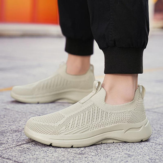Damen Atmungsaktive Slip-On Sneakers mit rutschfester Sohle R&B