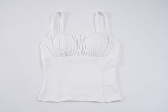 Damen-Bustier-Oberteil mit schmeichelnder Passform und feinen Rüschen R&B
