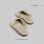 Damen Komfortable Ballerinas mit modischem Knotendesign R&B