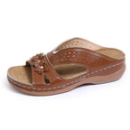 Damen Komfortable Clogs mit floralem Cut-Out-Design R&B