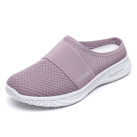 Damen Modische und atmungsaktive Clogs mit elastischer Bänder von R&B