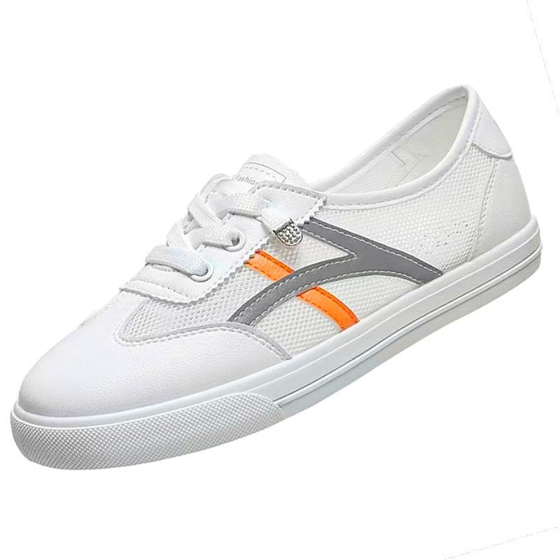 Damen sportliche Sneaker mit atmungsaktivem Mesh-Obermaterial