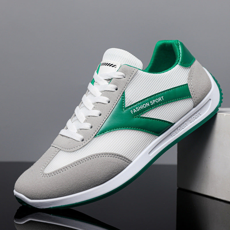 Damen Sportliche Sneakers mit atmungsaktiven Mesh-Einsätzen und dämpfender Sohle R&B
