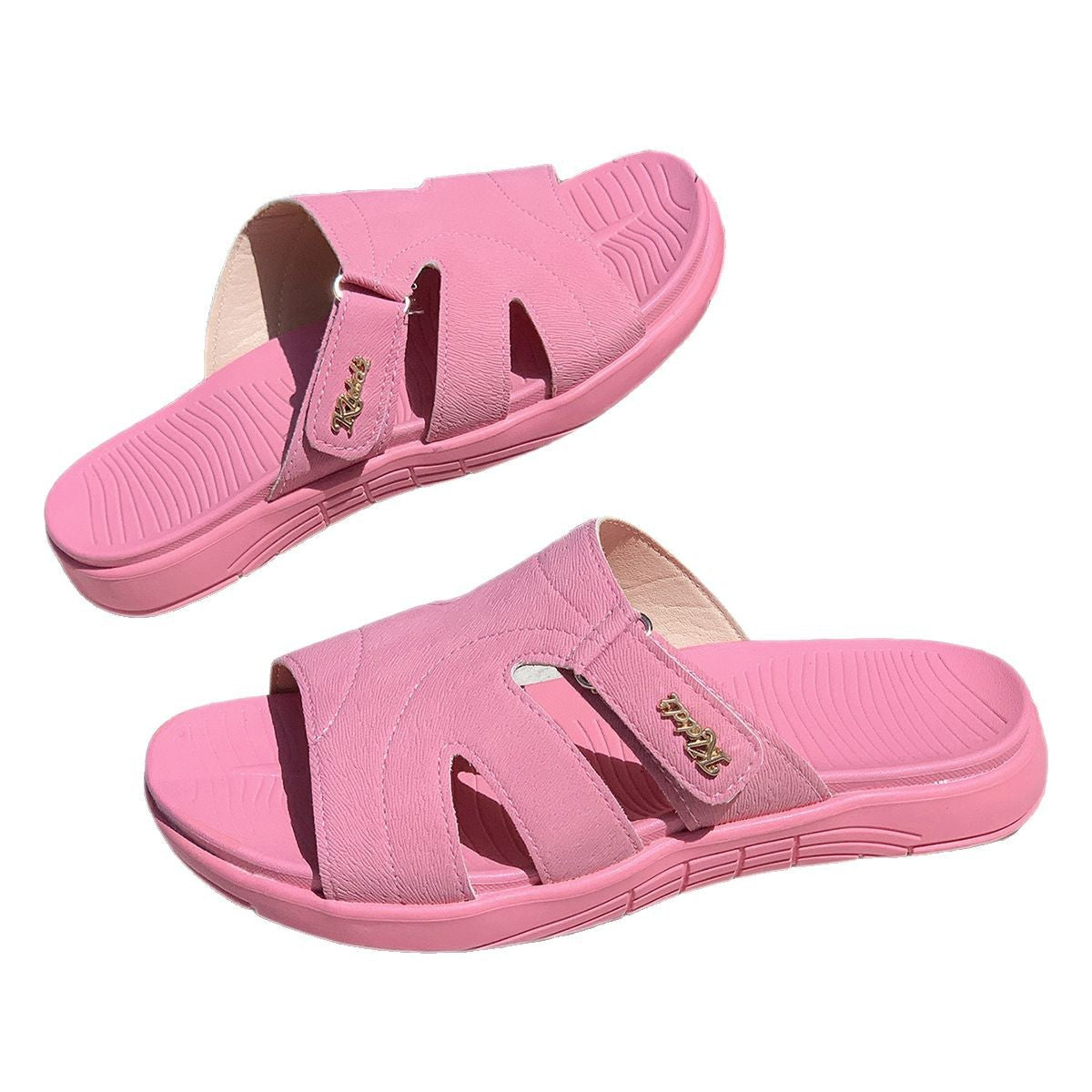 Damen Komfortable und stylische Clogs aus feinem Kunstleder mit ergonomischem Fußbett R&B