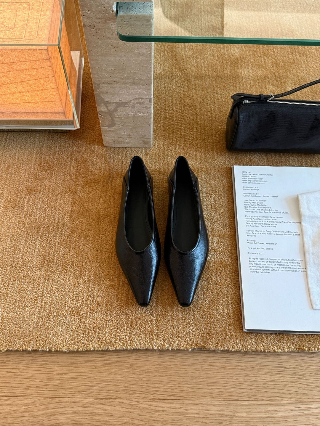 Damen Trendige Metallice Ballerinas R&B