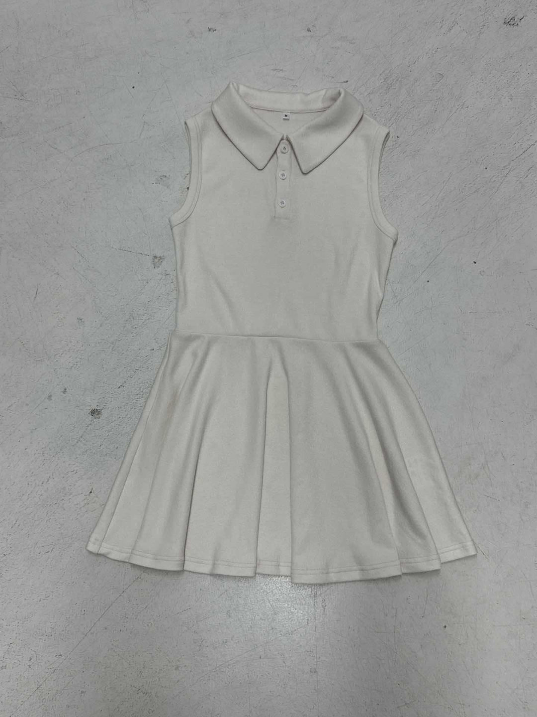 Damen Polo-Kleid mit elegantem Kragen und fließendem Rock R&B
