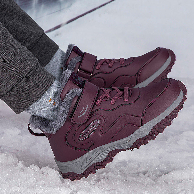 Damen Winterfestige Wanderschuhe mit isolierendem Futter und rutschfester Sohle R&B