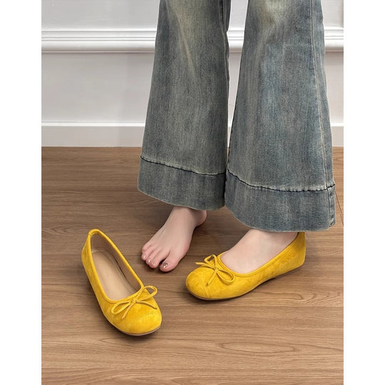 Damen Ballerinas mit elegantem Glitzer-Design und komfortablem Fußbett R&B