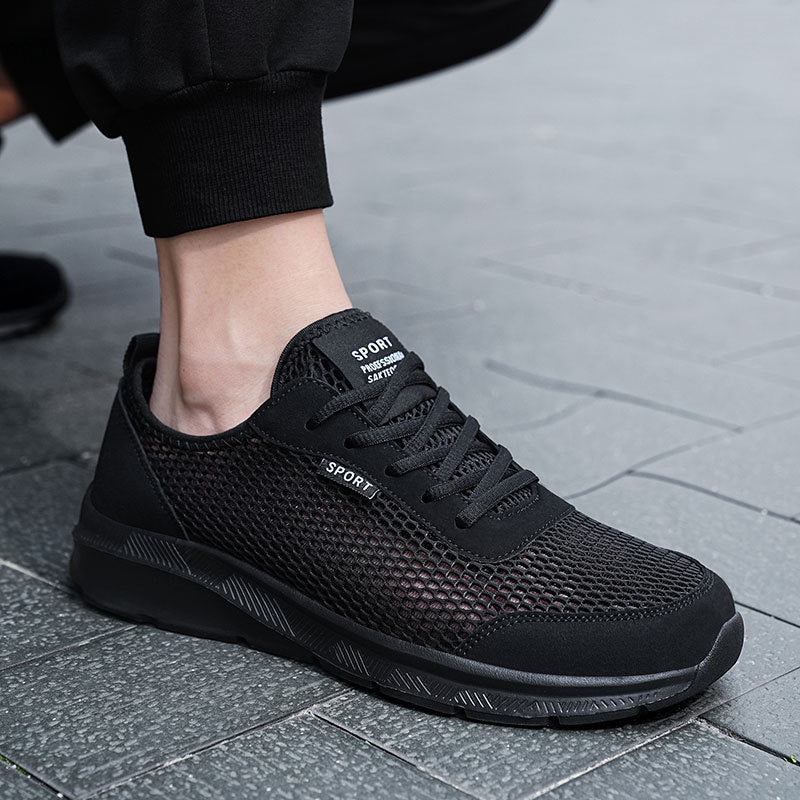 Damen Sportliche Mesh-Sneakers mit flexibler Laufsohle R&B