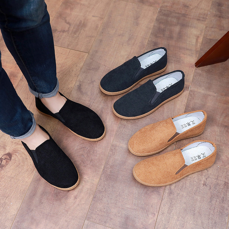 Damen Bequeme und weiche Slip-On Schuhe aus hochwertigem Material R&B