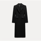 Damen Eleganter Longblazer mit schmaler Silhouette und klassischen Details R&B