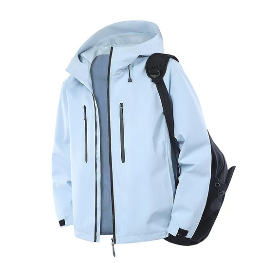Damen Funktionsjacke mit wasserabweisendem Material und praktischen Reißverschlusstaschen R&B