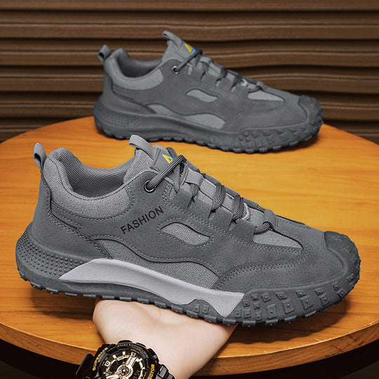 Damen Sportliche Sneakers mit robustem Profil und atmungsaktiver Konstruktion R&B