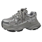Damen Sportliche Chunky Sneakers mit rutschfester Sohle und atmungsaktivem Obermaterial R&B