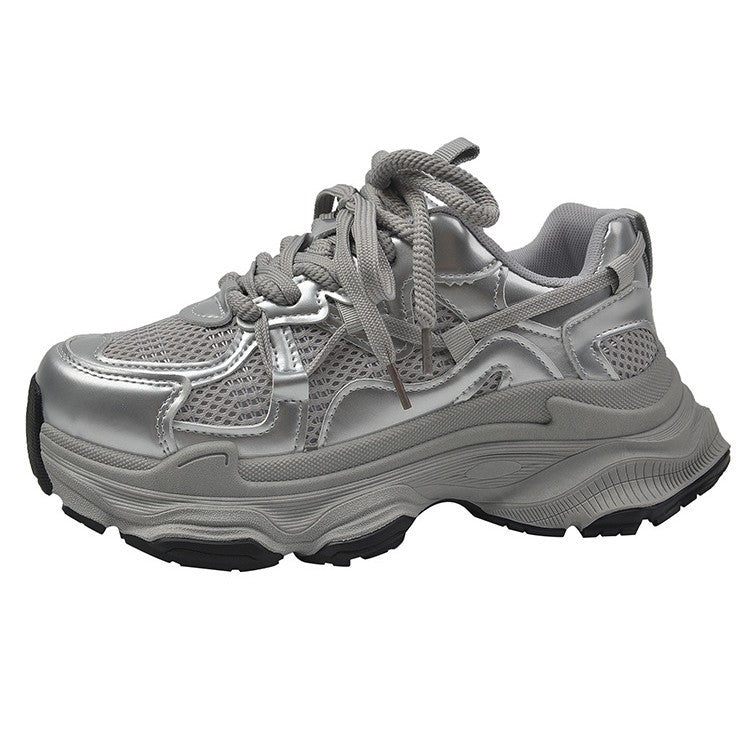 Damen Sportliche Chunky Sneakers mit rutschfester Sohle und atmungsaktivem Obermaterial R&B