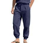 Herren Leichte Haremshose aus atmungsaktivem Material mit seitlichen Taschen R&B
