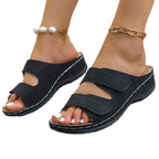Damen Freizeitsandalen mit komfortabler Fußbettung und verstellbaren Riemen R&B