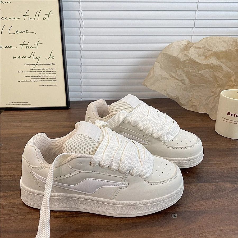 Damen Sneakers im sportlichen Vintage-Stil mit gepolsterter Innensohle