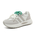 Damen Chunky Sneaker mit atmungsaktiver Mesh-Oberfläche und dämpfender Sohle R&B