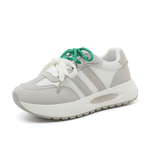 Damen Chunky Sneaker mit atmungsaktiver Mesh-Oberfläche und dämpfender Sohle R&B