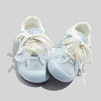 Damen Sportliche Sneakers mit innovativem Riemenanpassungssystem und atmungsaktiver Mesh-Oberfläche