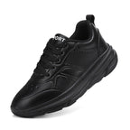 Damen nan modische Komfort-Walking-Sneaker mit stoßabsorbierender Mehrschichtsohle und gepolstertem Einstieg R&B