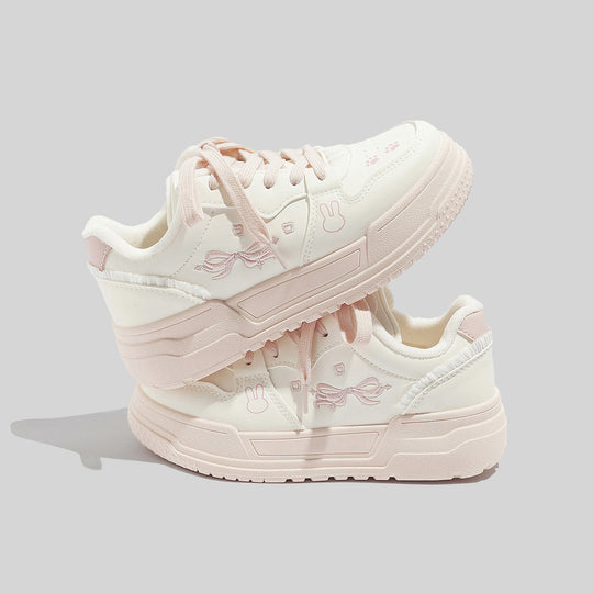 Damen Sneakers mit verspieltem Häschenmotiv und bequemer Dämpfung R&B