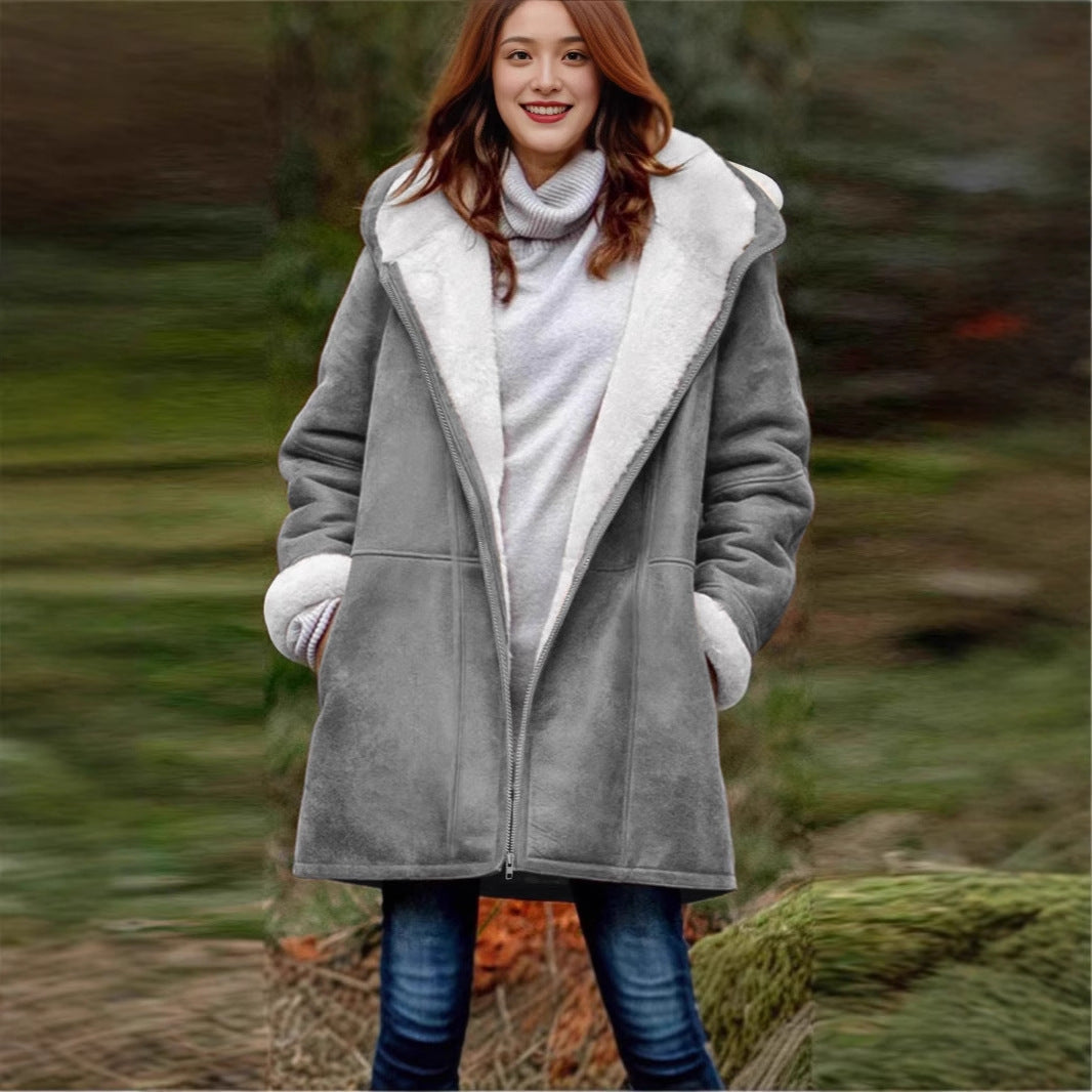 Damen Fleecegefütterte Outdoor-Jacke R&B