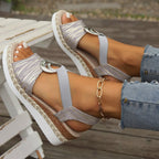 Damen Plateau Sandalen R&B