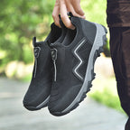Damen Bequeme Slip-On Freizeitschuhe mit rutschfester Sohle