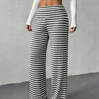 Damen weite Streifenhose R&B