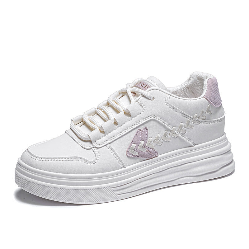 Damen Sportliche Plateau-Sneaker mit eleganten Details und atmungsaktivem Obermaterial R&B