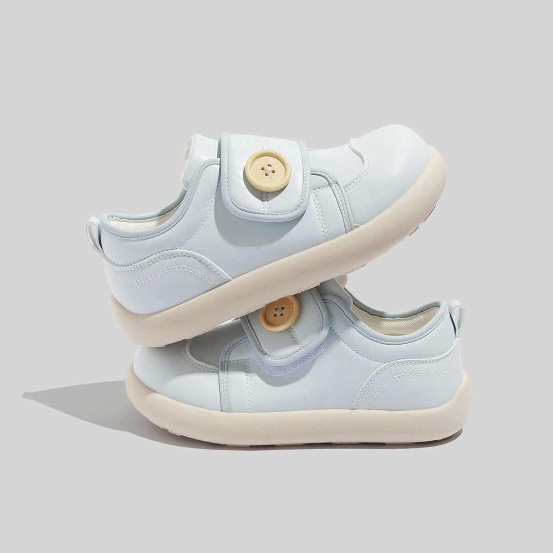 Damen Sneakers mit innovativem Knopfvorschluss und atmungsaktiven Eigenschaften R&B