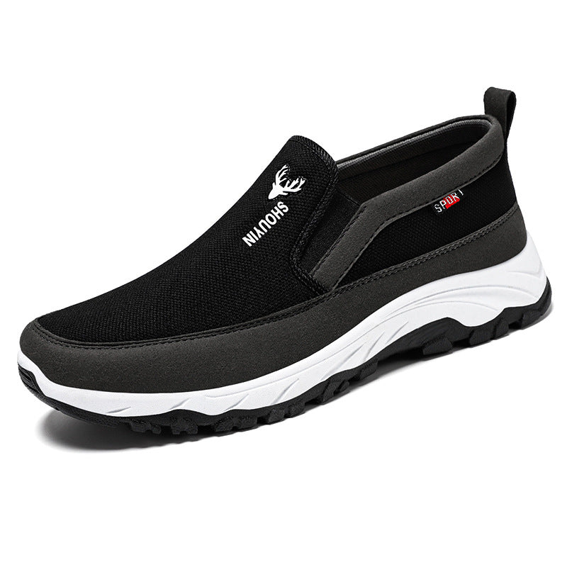 Damen Komfortable und atmungsaktive Slip-On Sneakers mit rutschfester Sohle R&B