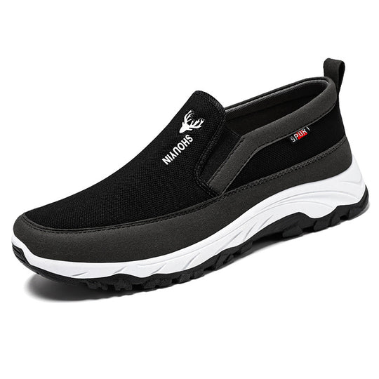 Damen Komfortable und atmungsaktive Slip-On Sneakers mit rutschfester Sohle R&B