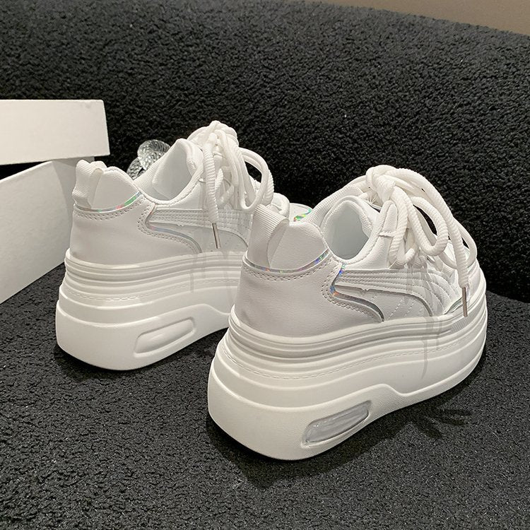 Damen modische Plateau-Sneaker mit atmungsaktiver Sohle und schickem Design R&B
