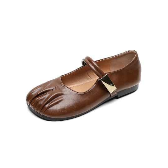 Damen Ballerinas mit dekorativem Riemen und modischem Akzent R&B