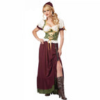 Damen Trachtenkleid mit elegantem Oberteil und verspielter Schnürung R&B