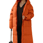 R&B | Elegante Lange Winterjacke für Damen