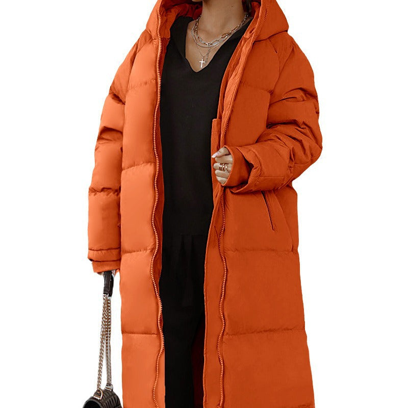 R&B | Elegante Lange Winterjacke für Damen