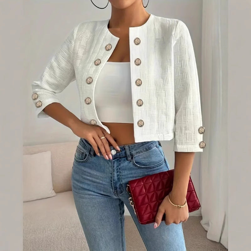 Damen modische Kurzjacke R&B