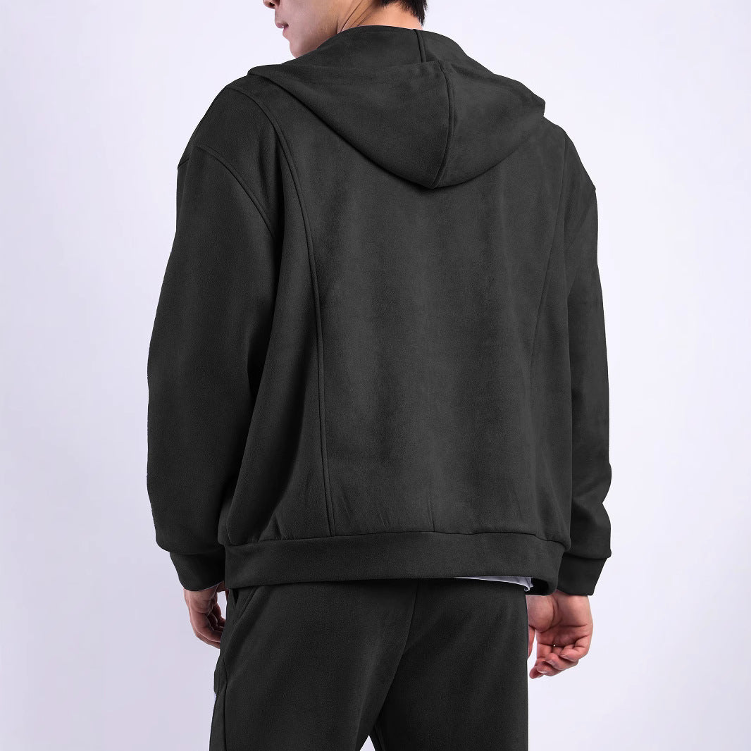 Herren Fleecejacke mit ergonomischem Schnitt und praktischen Taschen R&B
