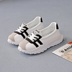 Damen Sportliche Sneakers mit elastischem Komfort und rutschfester Sohle R&B