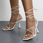 Damen elegante Absatzsandalen R&B
