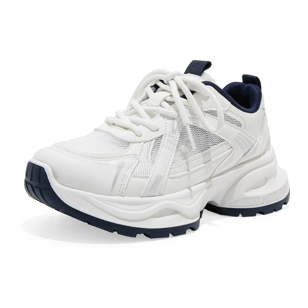 Damen Sportliche Sneakers mit atmungsaktiver Mesh-Oberfläche und dämpfender Sohle R&B