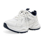 Damen Sportliche Sneakers mit atmungsaktiver Mesh-Oberfläche und dämpfender Sohle R&B