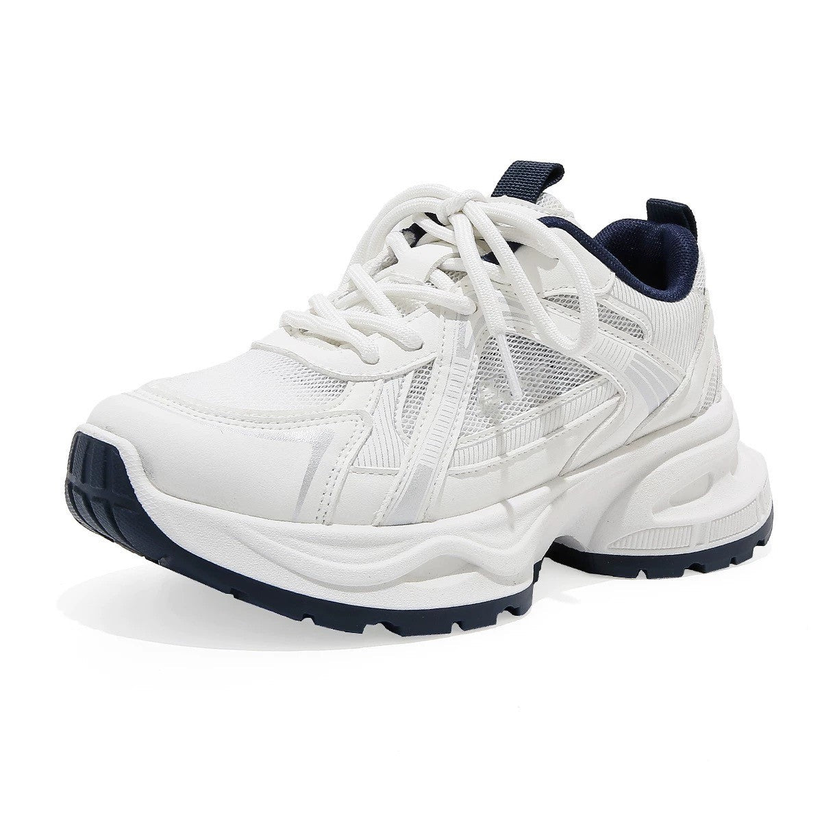 Damen Sportliche Sneakers mit atmungsaktiver Mesh-Oberfläche und dämpfender Sohle R&B