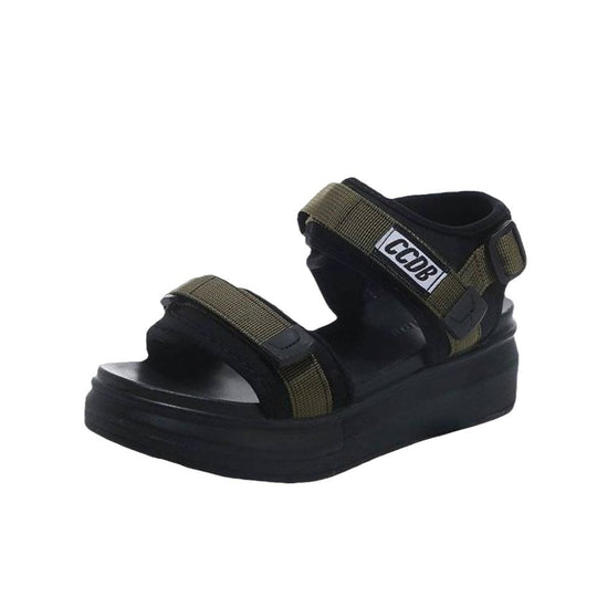 Damen Sportliche Sandalen mit schockabsorbierender Sohle und verstellbaren Riemen R&B