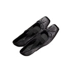 Damen Ballerinas mit modischem Kreuzriemendesign und perforierter Oberfläche R&B