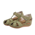 Damen Komfortable Sandaletten mit luftigen Cut-Outs und verstellbarem Riemen R&B